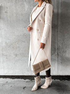 Elegant Wool Blend Coat