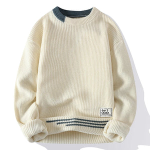 Knitted O-Neck Sweater