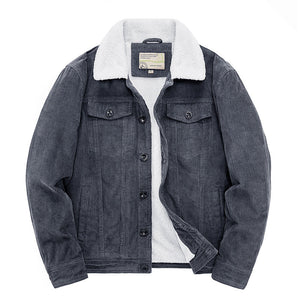 Men’s Sherpa-Lined Corduroy Jacket