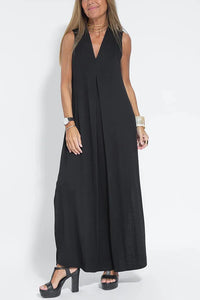 Women's 2-Piece Maxi Dress & Long Vest Set