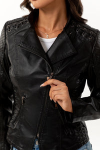 Women’s PU Leather Jacket