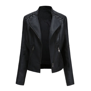 Women’s PU Leather Jacket