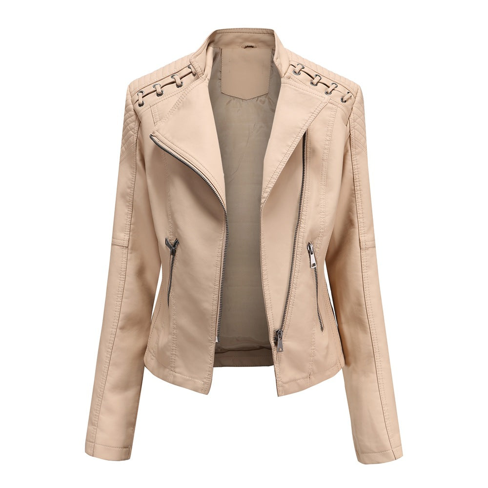 Women’s PU Leather Jacket