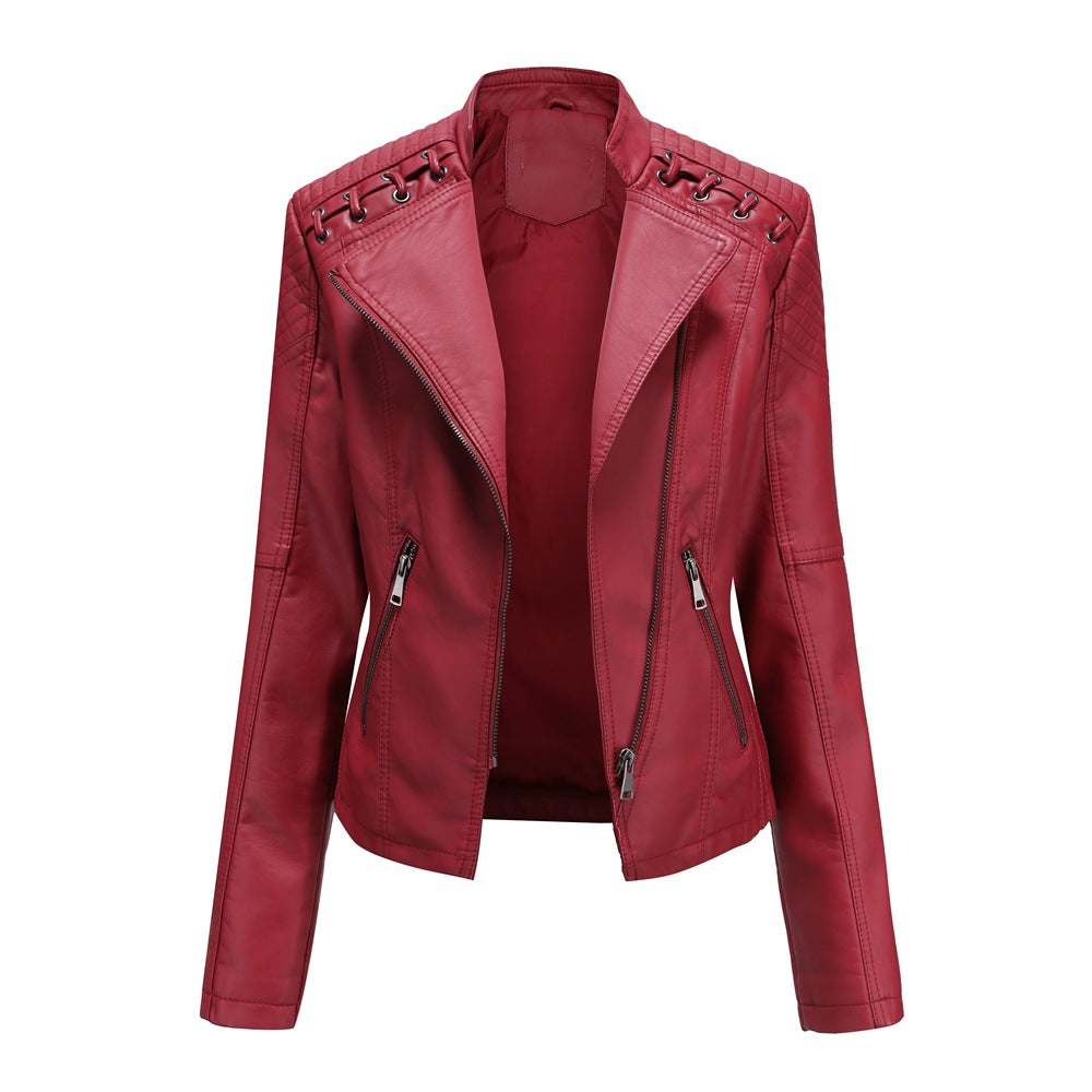 Women’s PU Leather Jacket