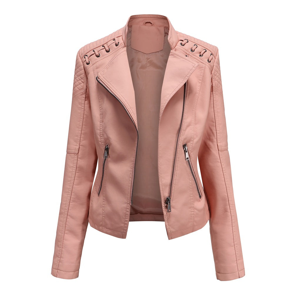 Women’s PU Leather Jacket